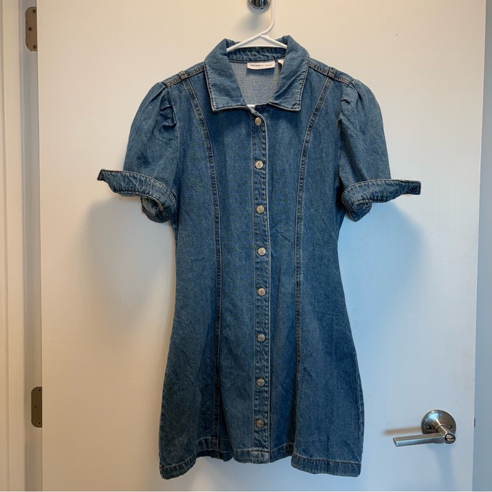 Denim dress